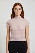 Zara Damen Top Pink Größe S