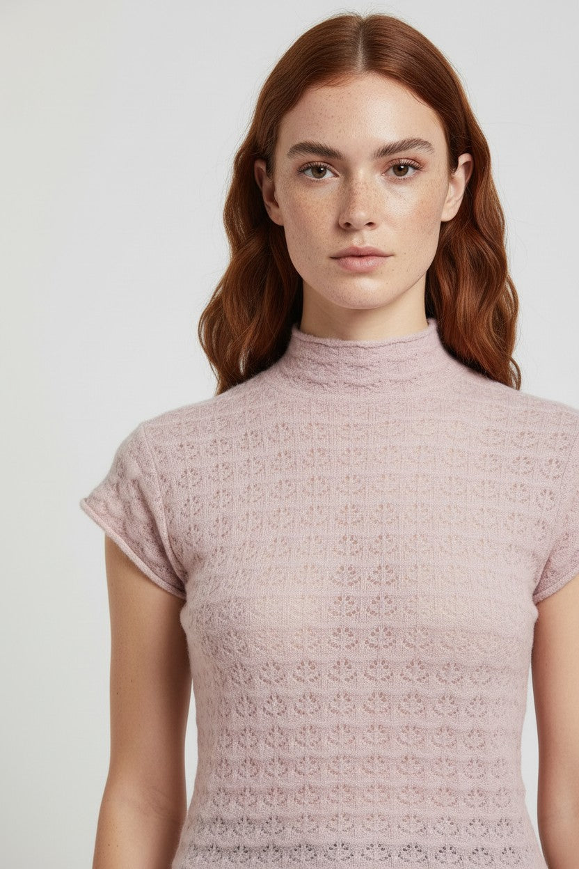 Zara Damen Top Pink Größe S
