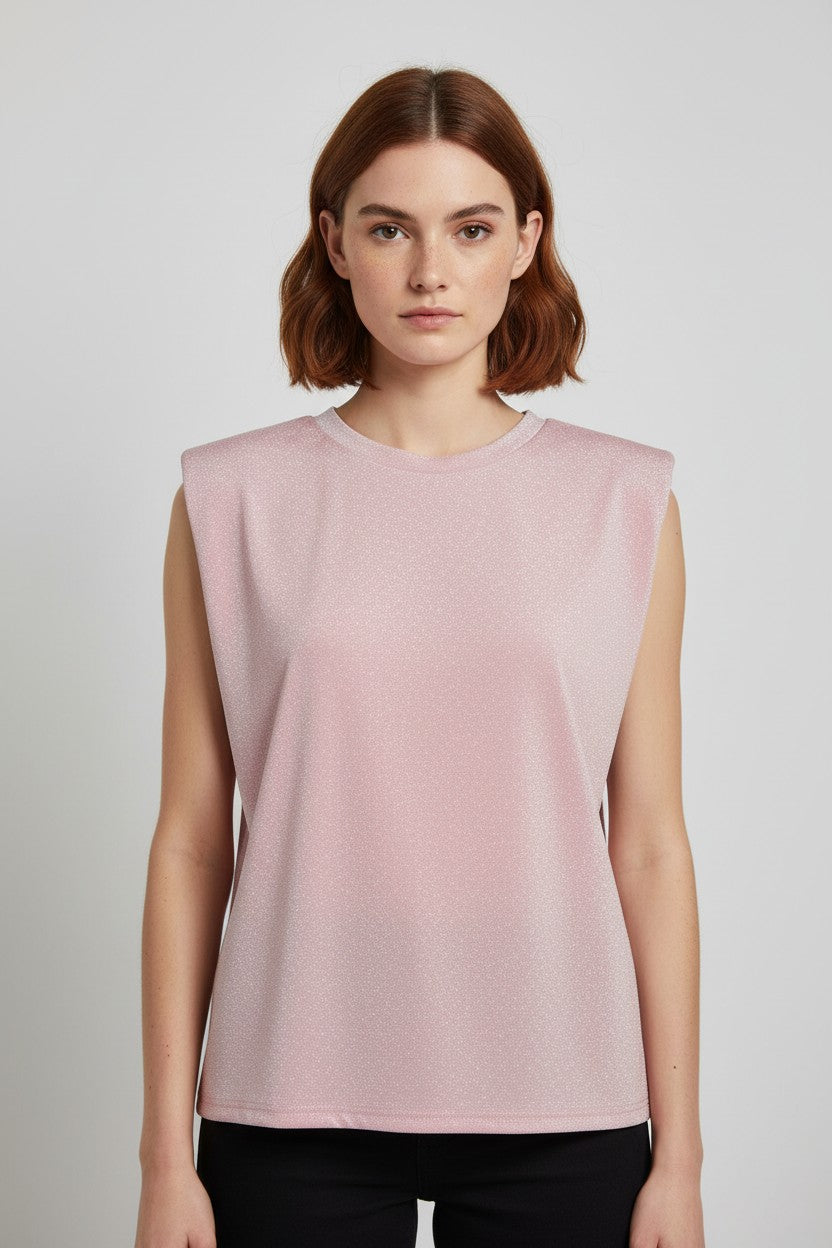 Coster Copenhagen Damen Top Pink Größe L