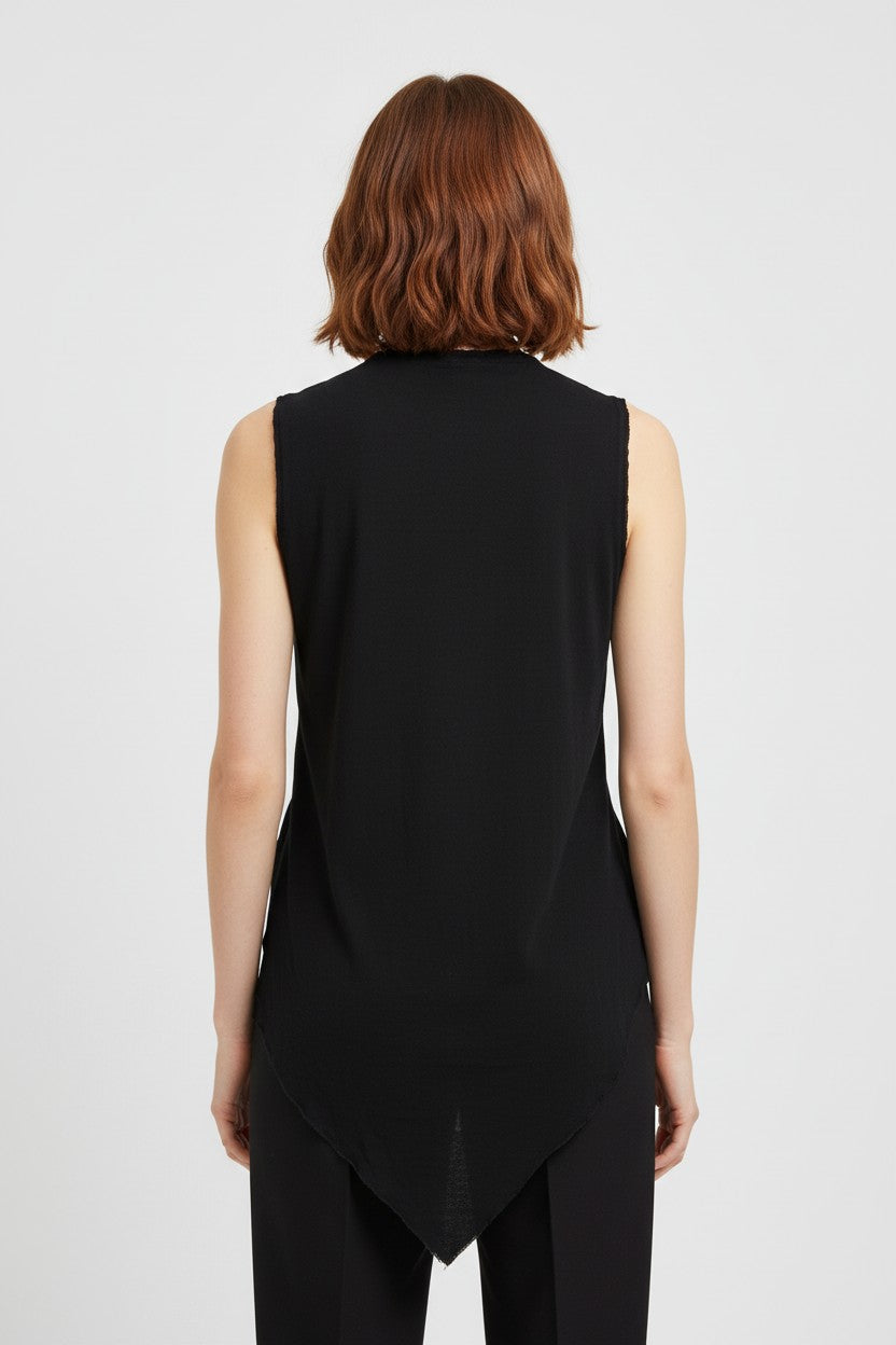 Desigual Damen Top Schwarz Rot Größe XL