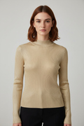 Drôle de Copine Damen Top Gold Größe S/M