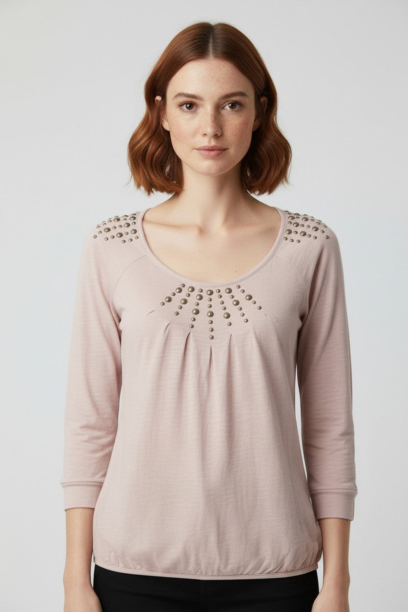 ESPRIT Damen Top Beige Größe XS