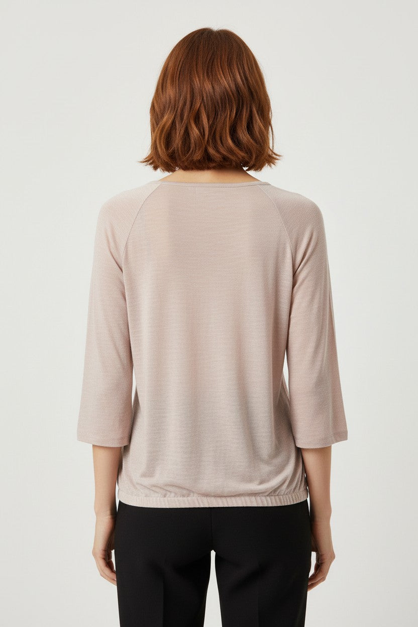 ESPRIT Damen Top Beige Größe XS