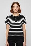 GANT Damen Top Blau Weiß Größe M
