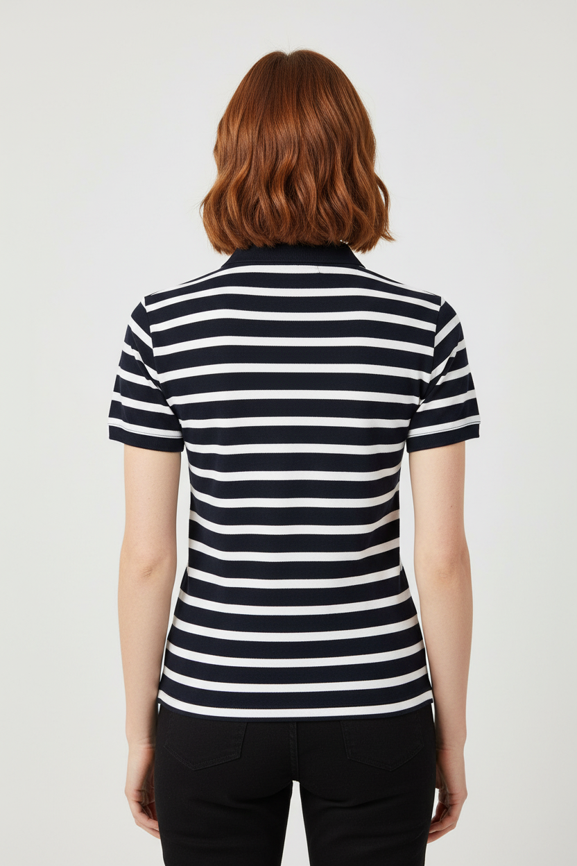 GANT Damen Top Blau Weiß Größe M