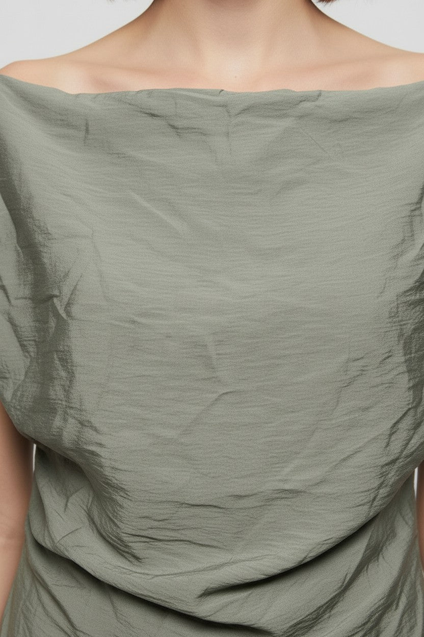 Mango Damen Top Grün Größe L