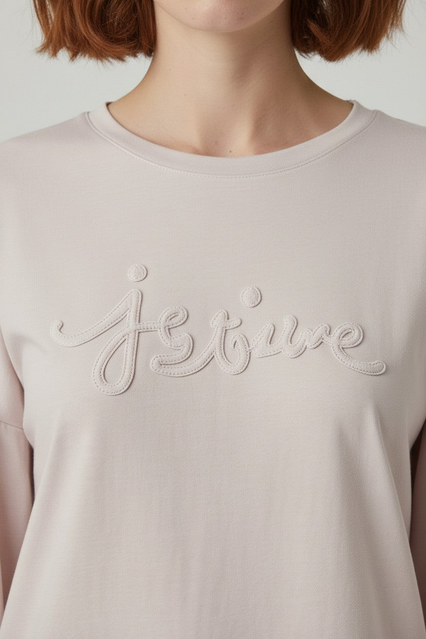 Marta Damen Top Beige Größe L/XL