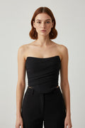 Marthea Damen Top Schwarz Größe XL