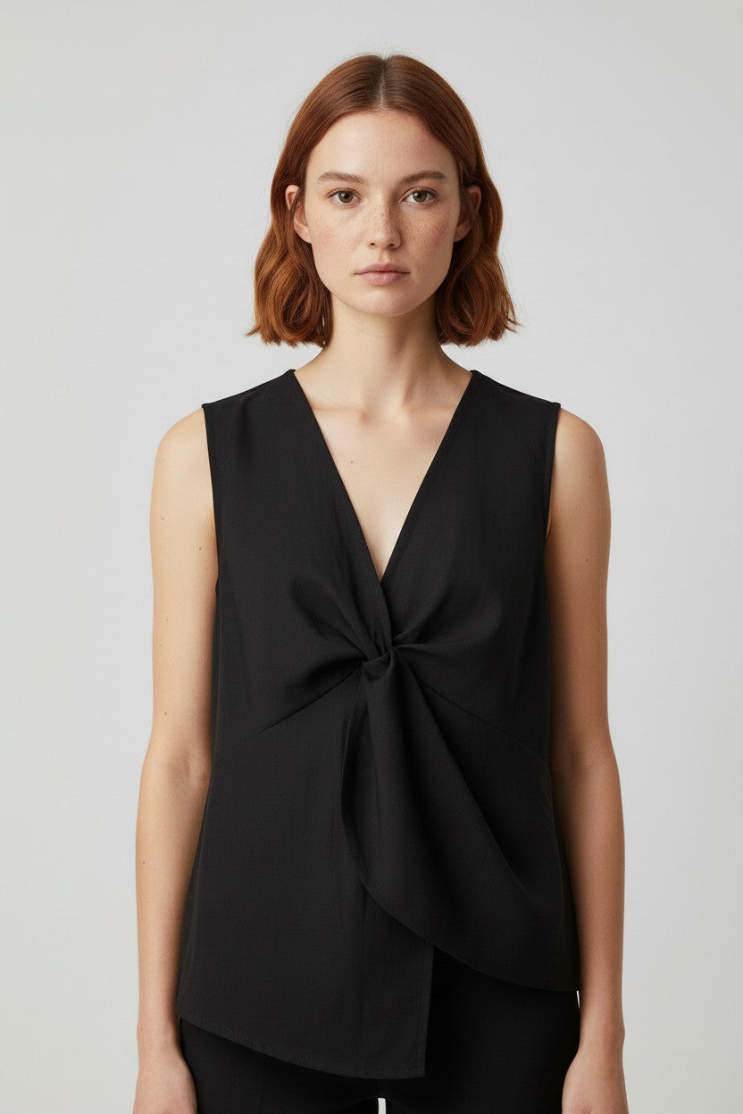 Shein Curve Damen Top Schwarz Größe 2XL