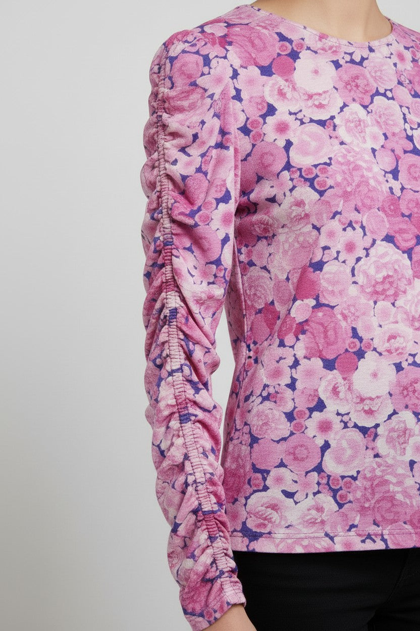 Stine Goya Damen Top Pink Blau Größe XL