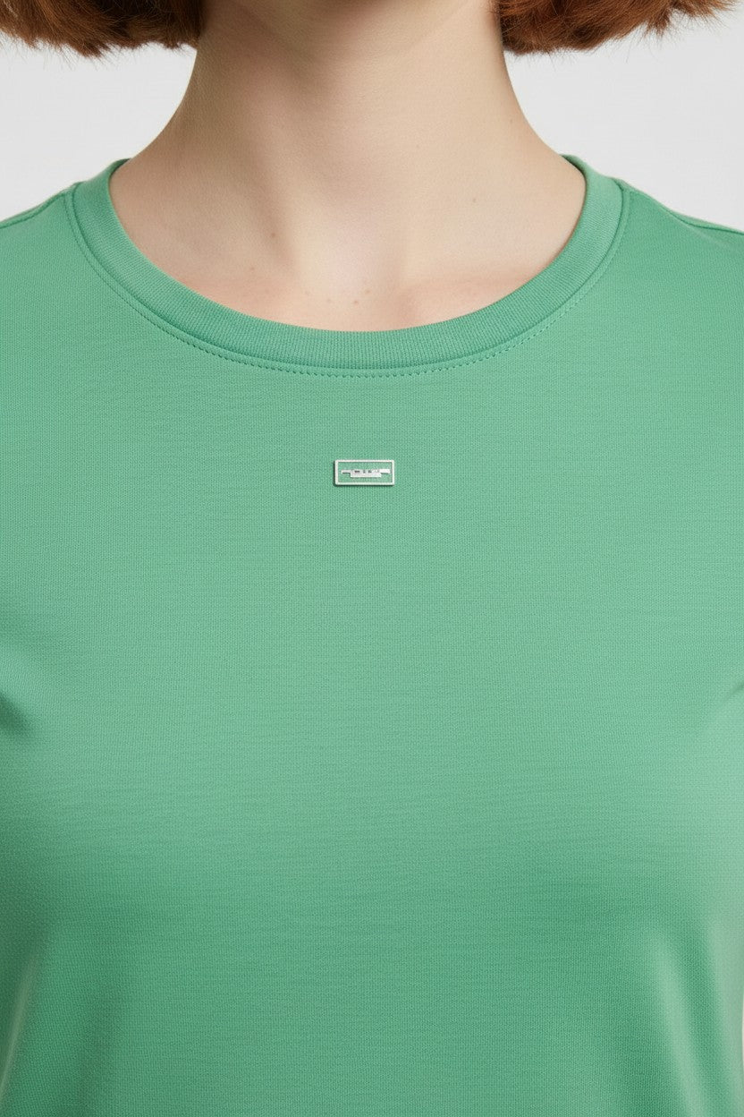 Tommy Hilfiger Jeans Damen Top Grün Größe S