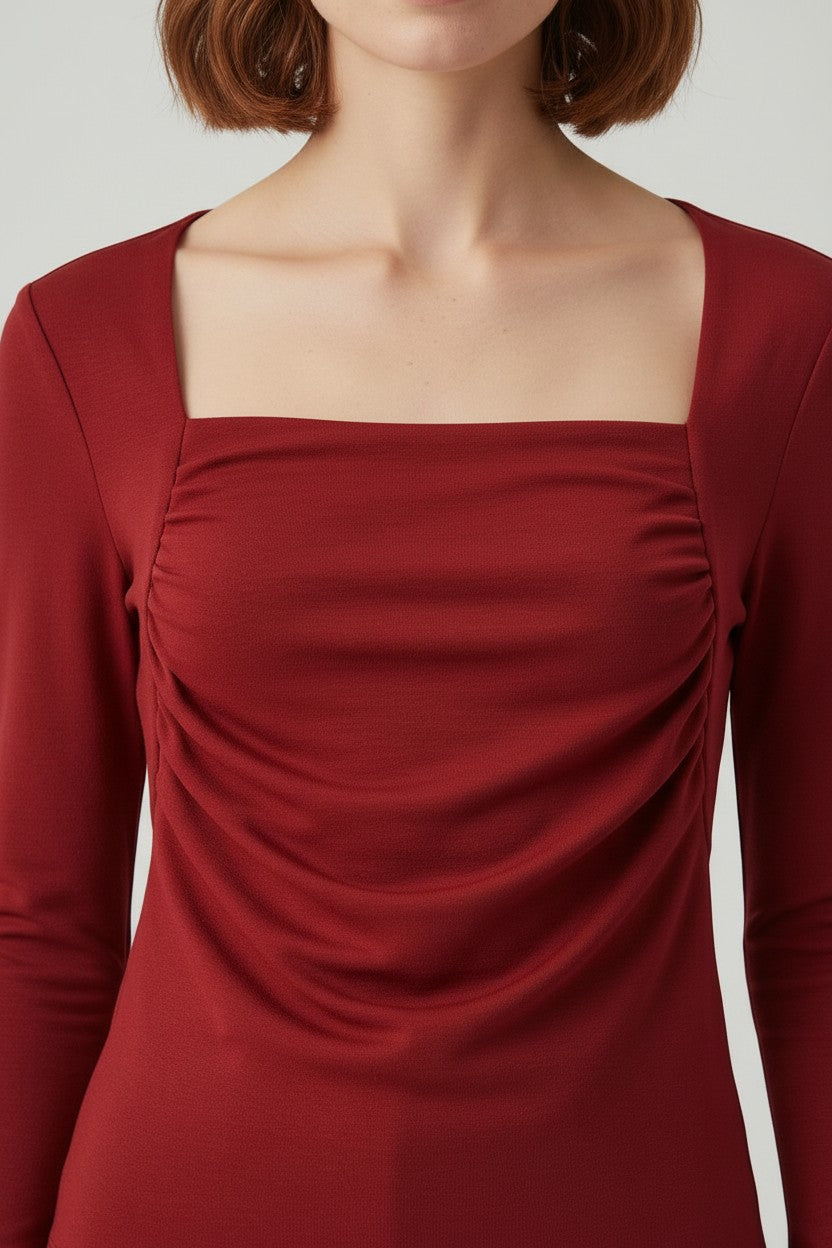 Cider Damen Top Rot Größe 1XL