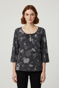 ESPRIT Damen Top Grau Größe XXL