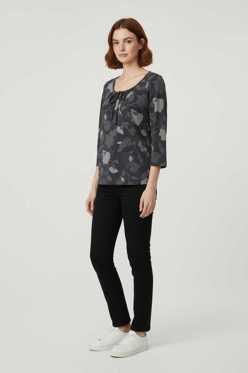 ESPRIT Damen Top Grau Größe XXL