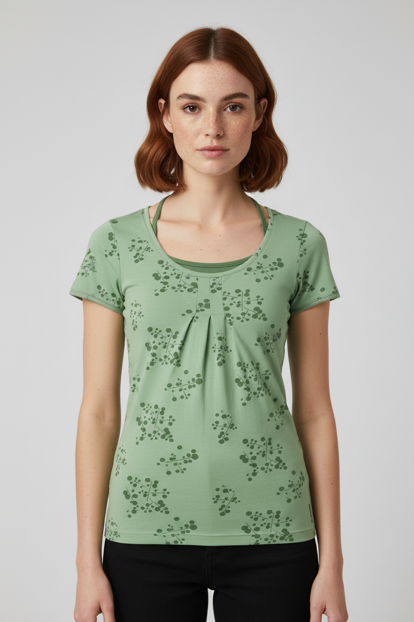 ESPRIT Damen Top Grün Größe XS