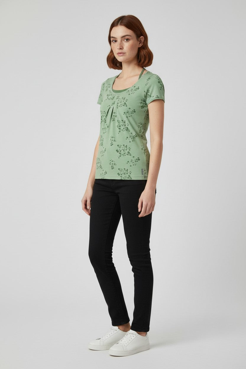 ESPRIT Damen Top Grün Größe XS