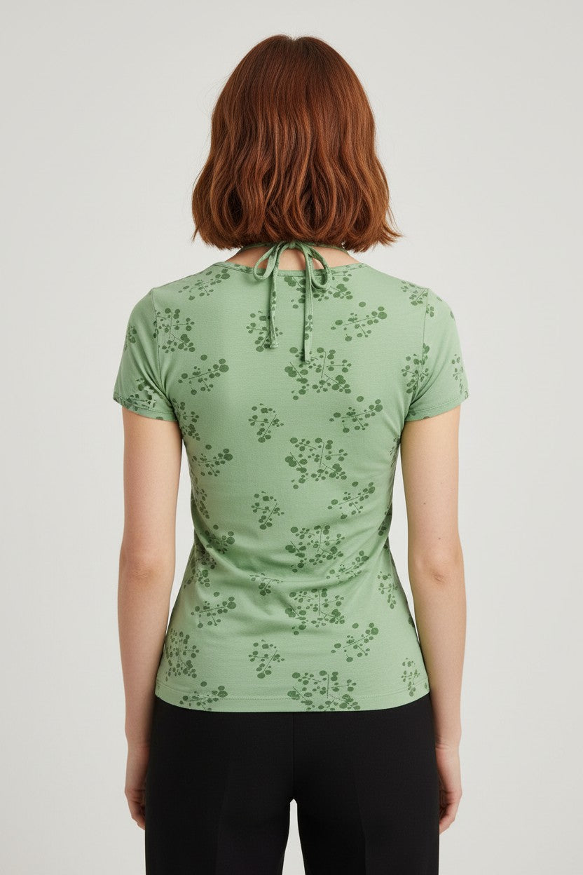 ESPRIT Damen Top Grün Größe XS
