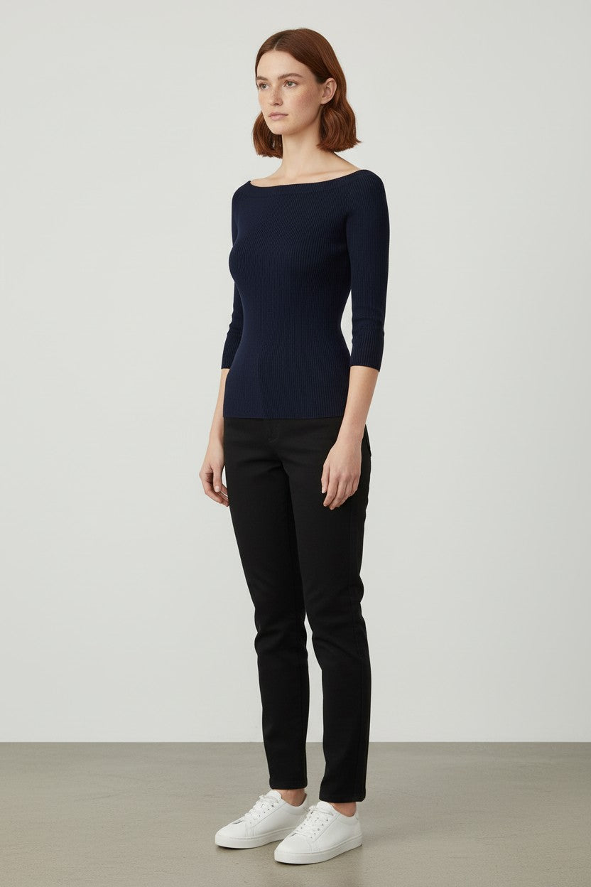 Guess Damen Top Blau Größe XS