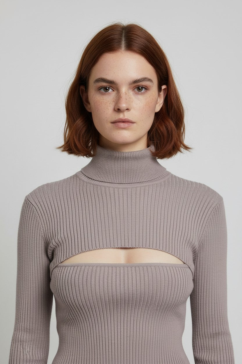 Missguided Damen Top Beige Größe S