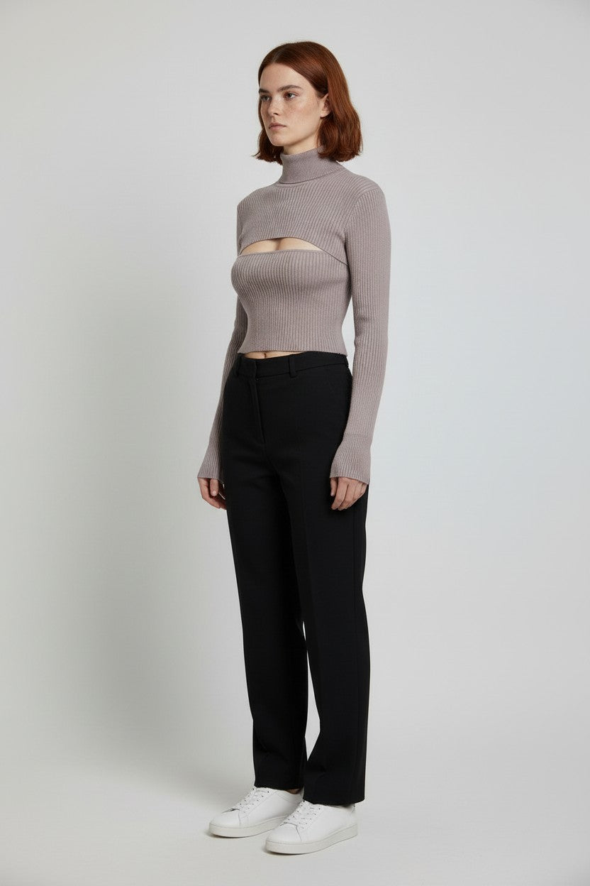 Missguided Damen Top Beige Größe S