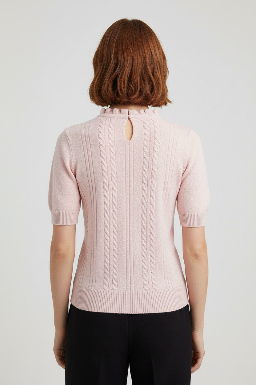 Orsay Damen Top Pink Größe S