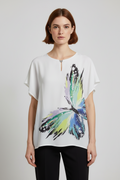 Sisline Damen Top Mehrfarbig Größe L/XL
