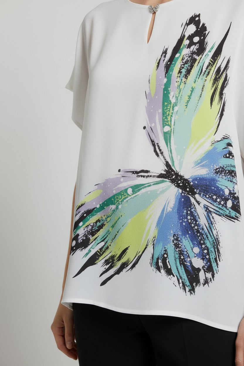 Sisline Damen Top Mehrfarbig Größe L/XL