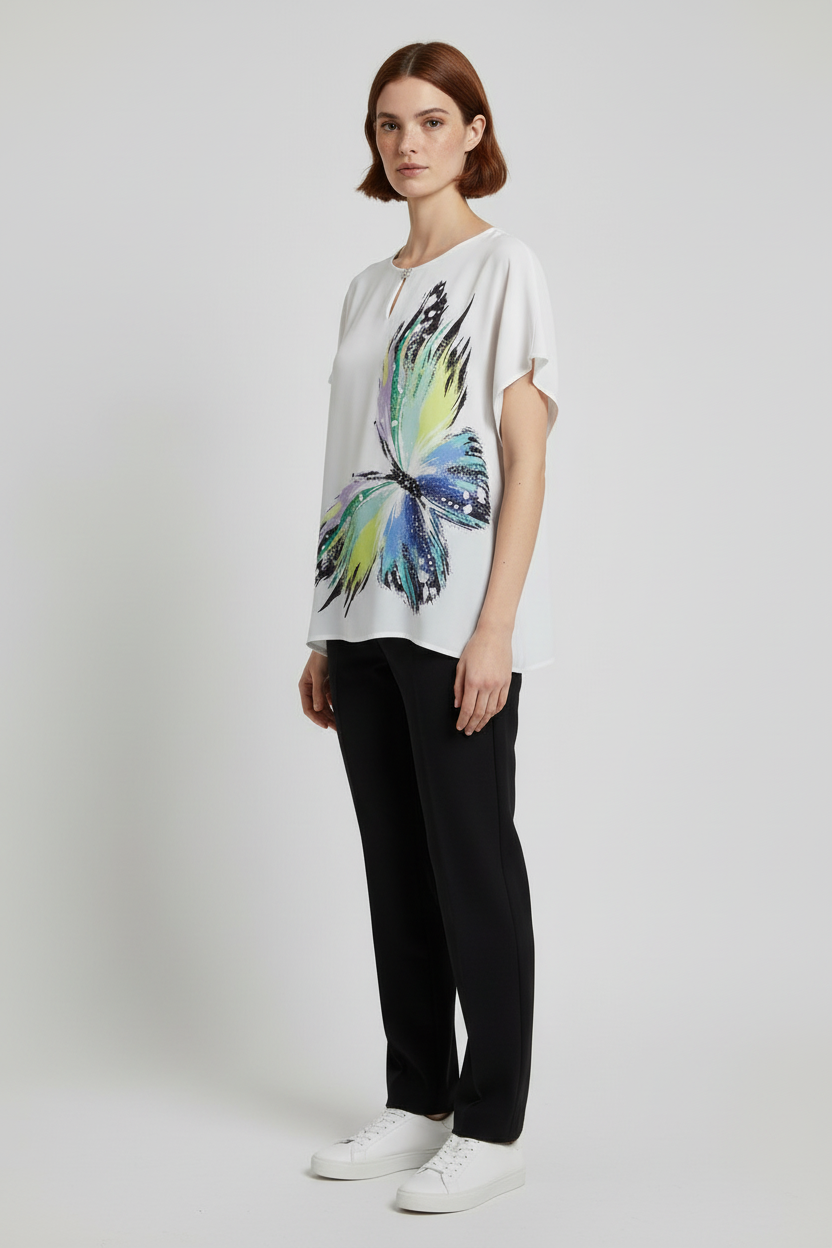 Sisline Damen Top Mehrfarbig Größe L/XL