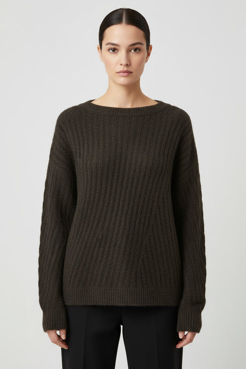 Acne Studios Damen Strickpullover Grün Größe ONE SIZE