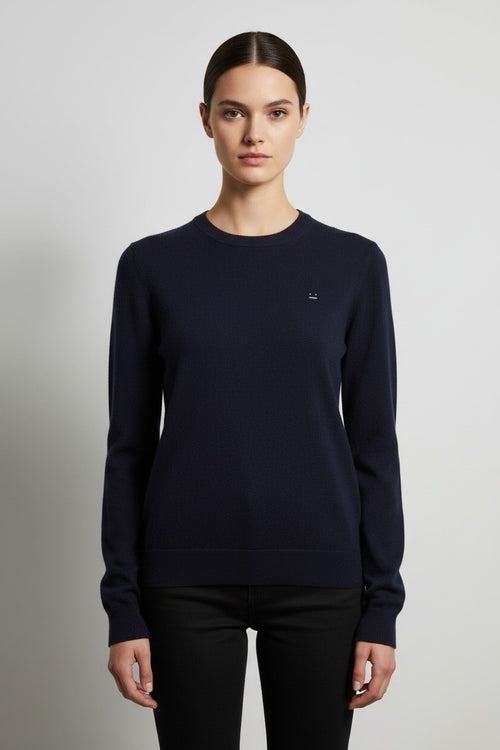 Acne Studios Unisex Strickpullover Blau Größe M