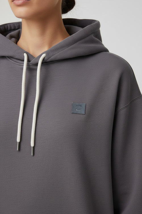 Acne Studios Unisex Kapuzenpullover Grau Größe L