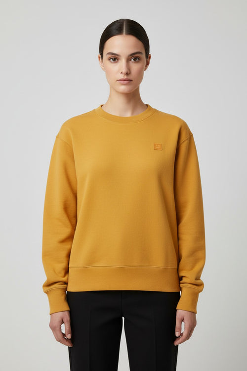Acne Studios Unisex Sweatshirt Orange Größe M