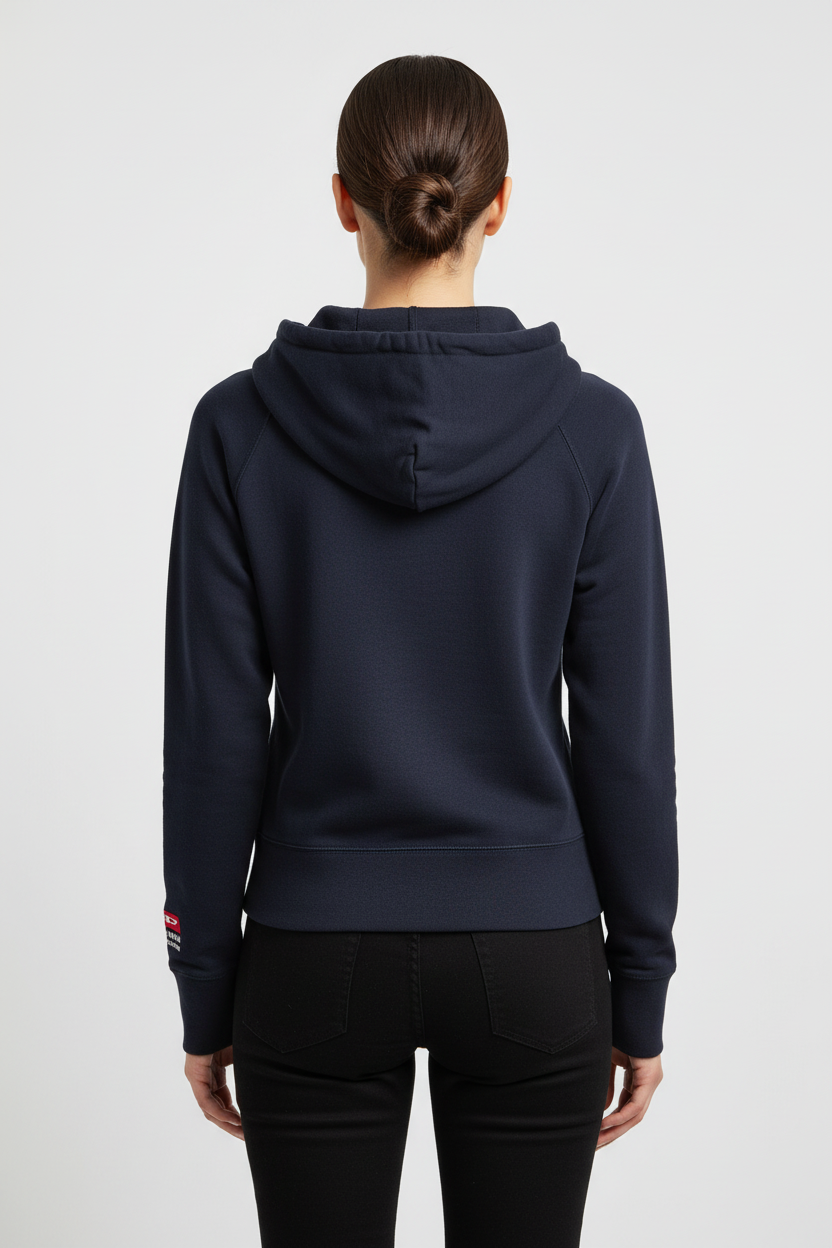 Diesel Damen Kapuzenpullover Blau Größe S