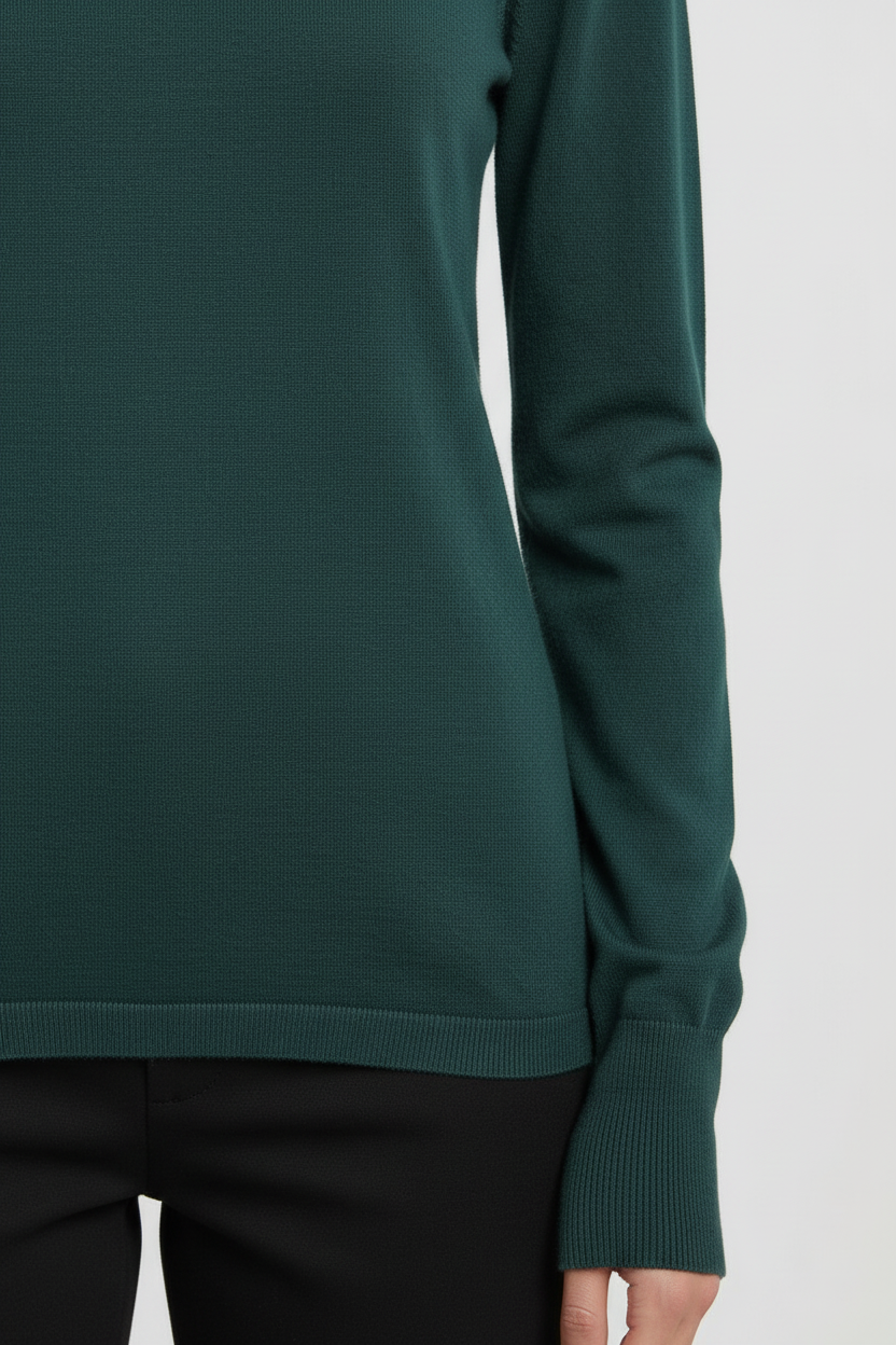 ESPRIT Damen Rollkragenpullover Grün Größe XL