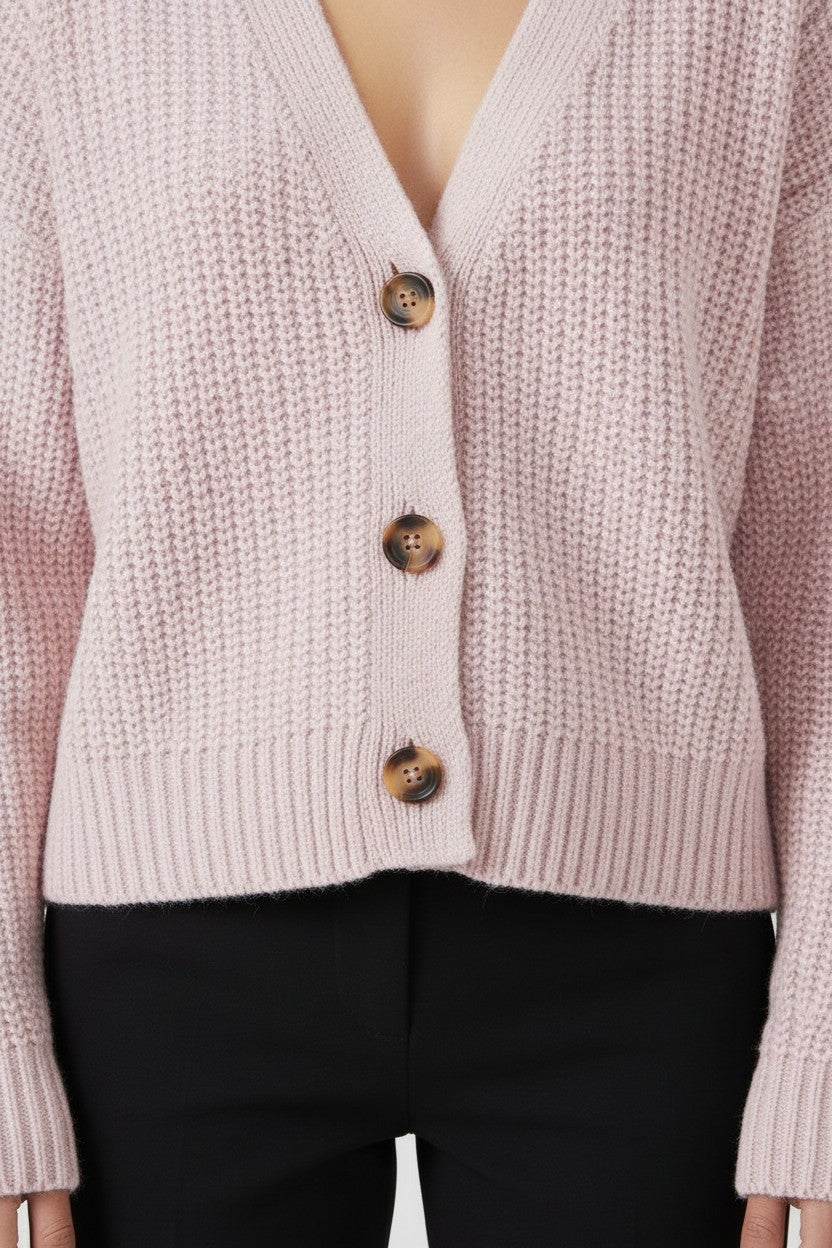 ESPRIT Damen Strickjacke Lila Größe S