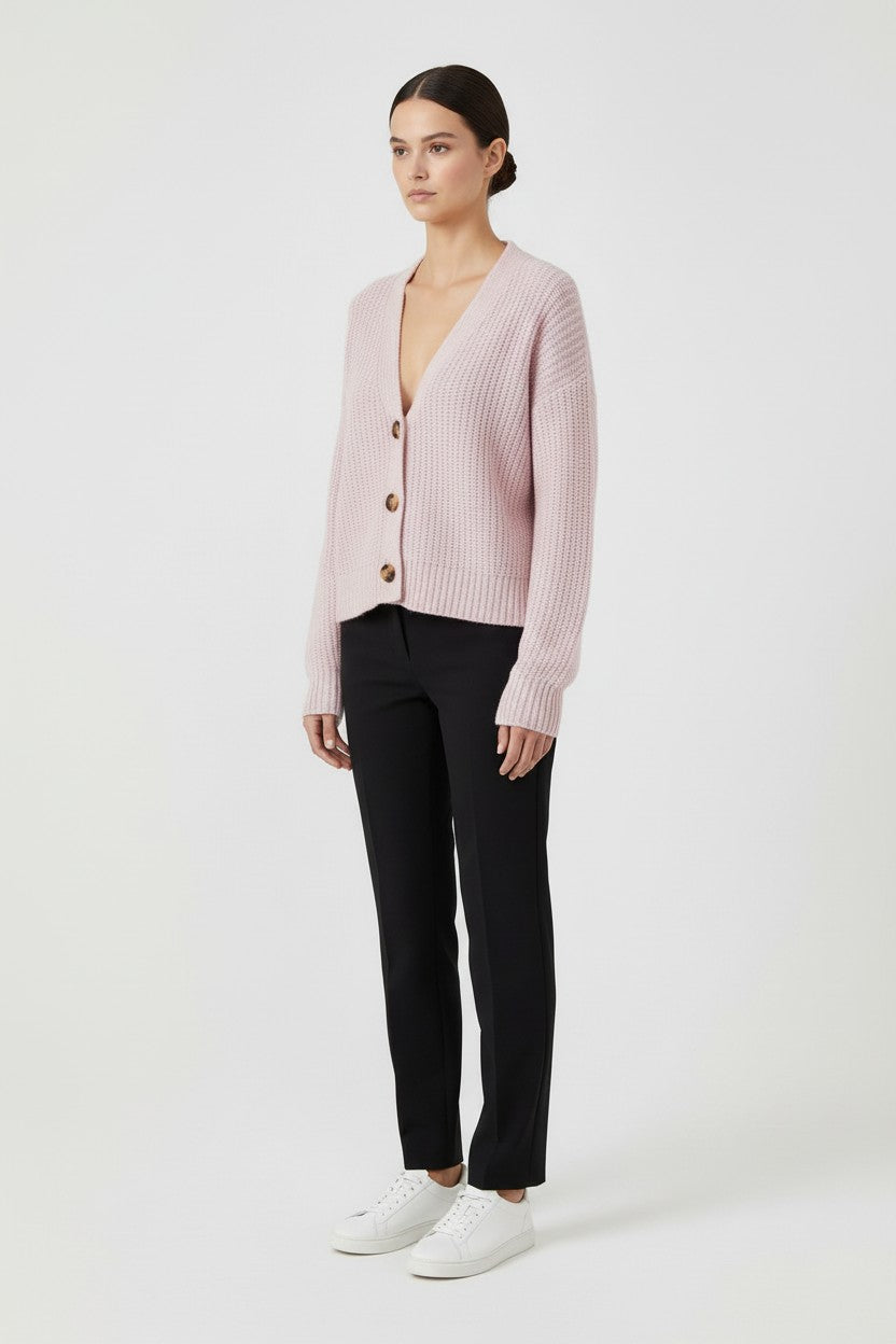 ESPRIT Damen Strickjacke Lila Größe S