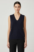 Tommy Hilfiger Damen Pullunder Blau Größe XL