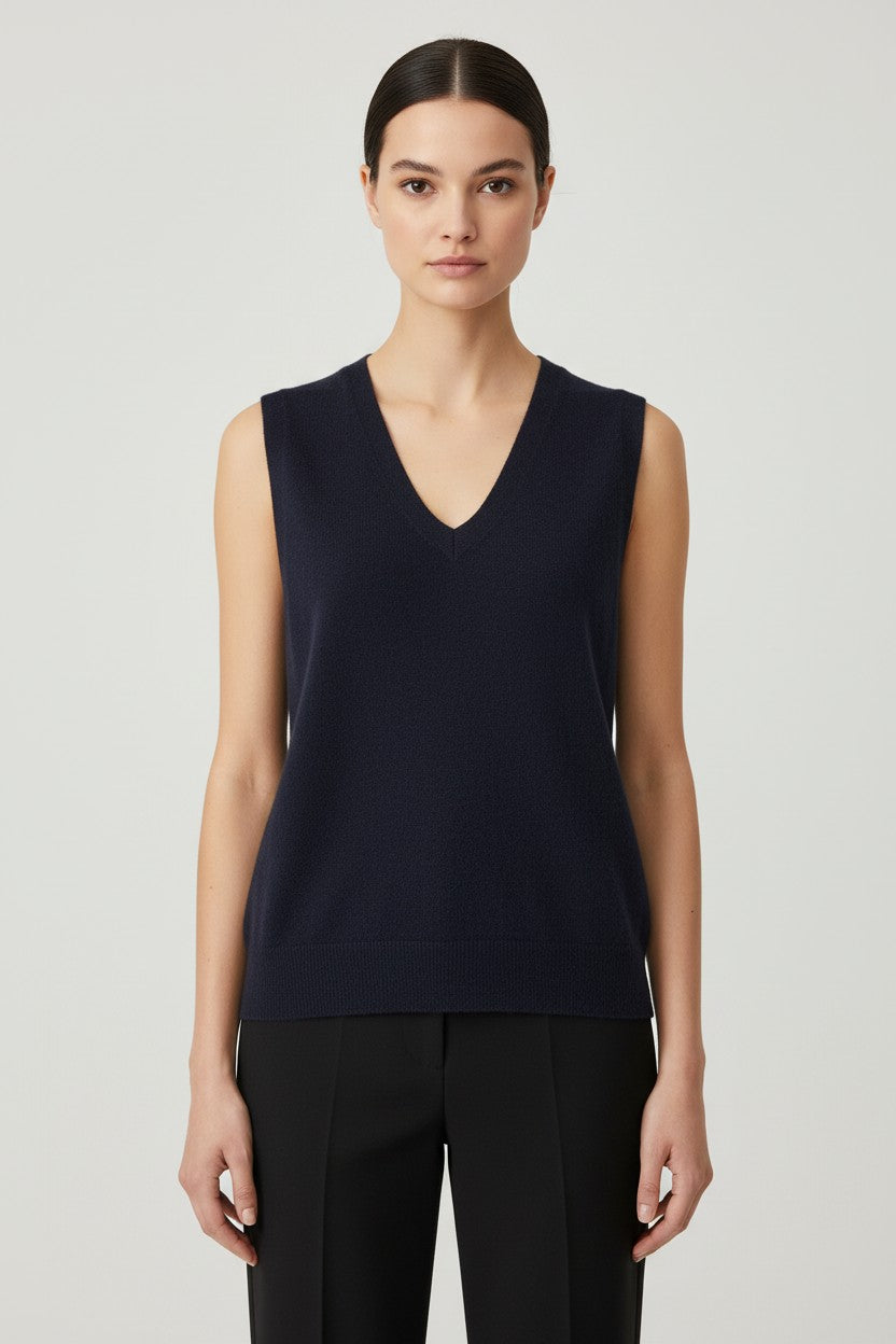 Tommy Hilfiger Damen Pullunder Blau Größe XL