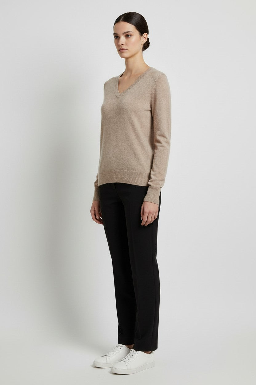 United Colors of Benetton Damen Pullover Beige Größe XS