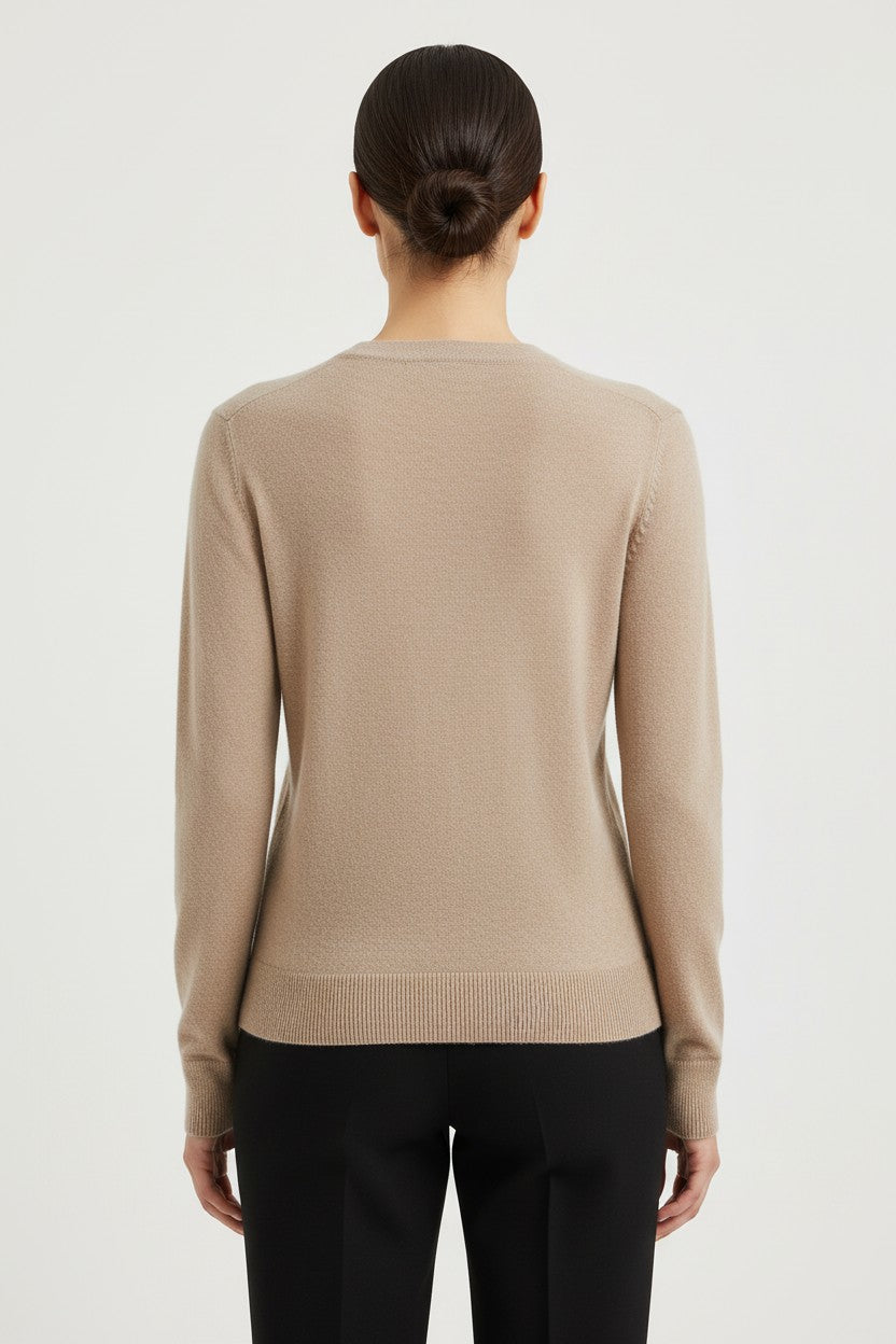 United Colors of Benetton Damen Pullover Beige Größe XS
