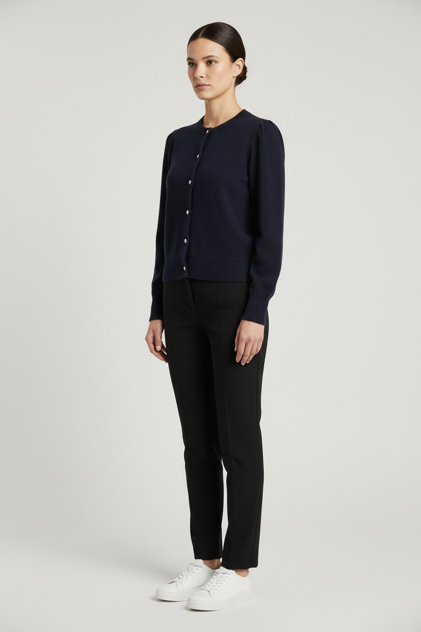 ESPRIT Damen Strickjacke Blau Größe M