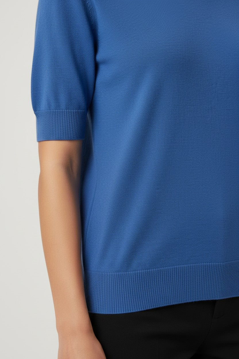 ESPRIT Damen Strickpullover Blau Größe M
