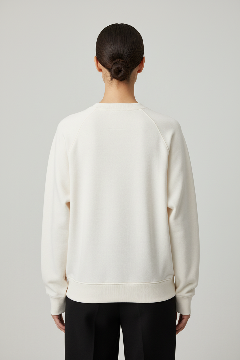 Tommy Hilfiger Jeans Damen Sweatshirt Weiß Größe M