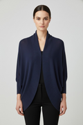 ESPRIT Damen Strickjacke Blau Größe L