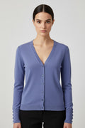 ESPRIT Damen Strickjacke Blau Größe M