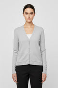 ESPRIT Damen Strickjacke Grau Größe M