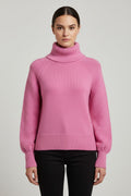 ESPRIT Damen Strickpullover Pink Größe M