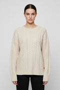 Replay Damen Strickpullover Beige Größe M