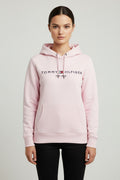 Tommy Hilfiger Damen Kapuzenpullover Pink Größe S