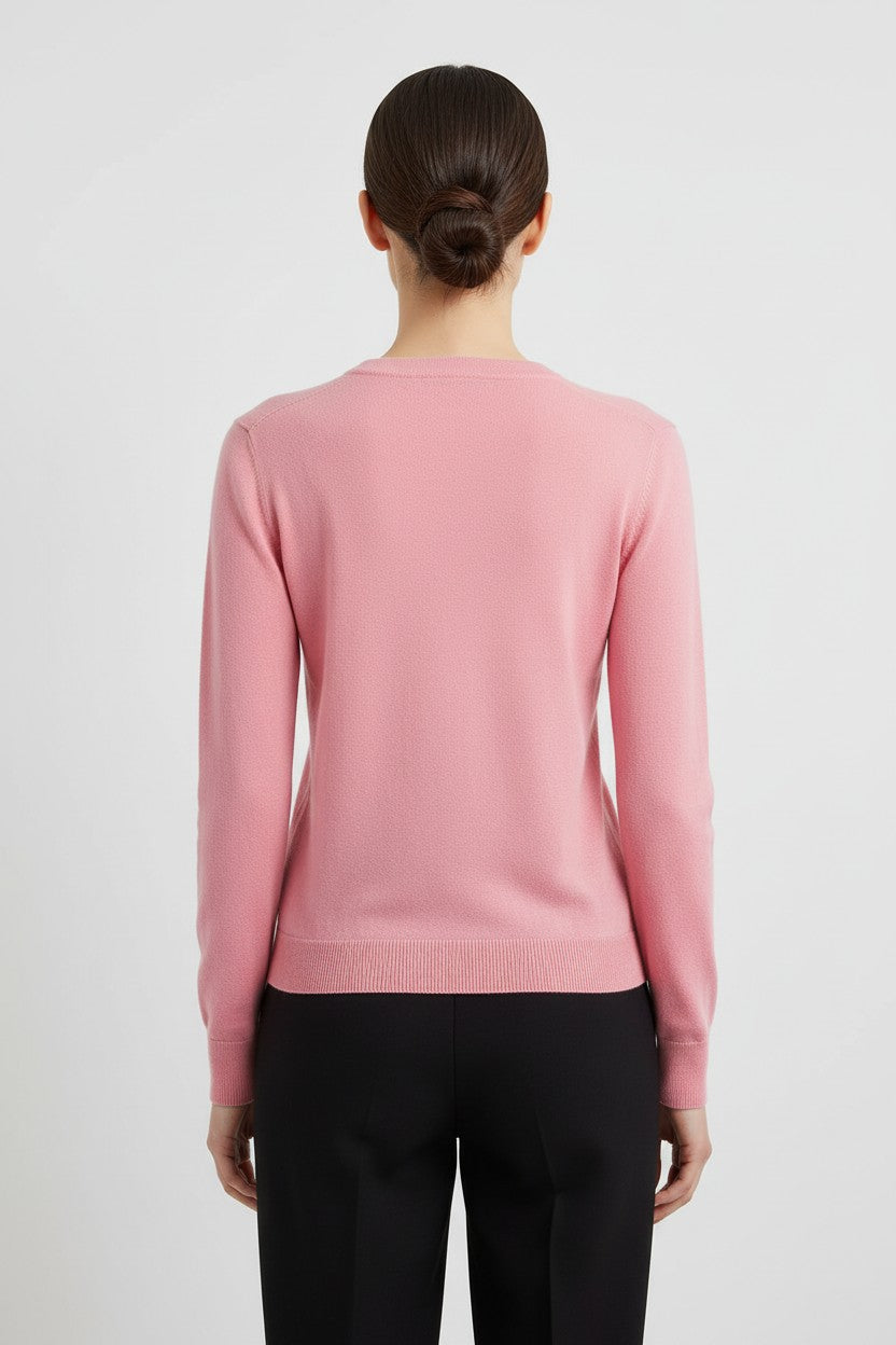 Tommy Hilfiger Damen Pullover Pink Größe S